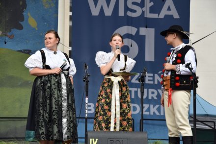 Mała scena Tygodnia Kultury Beskidzkiej w Wiśle